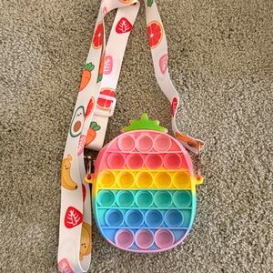 Colorful Pop It Crossbody Bag